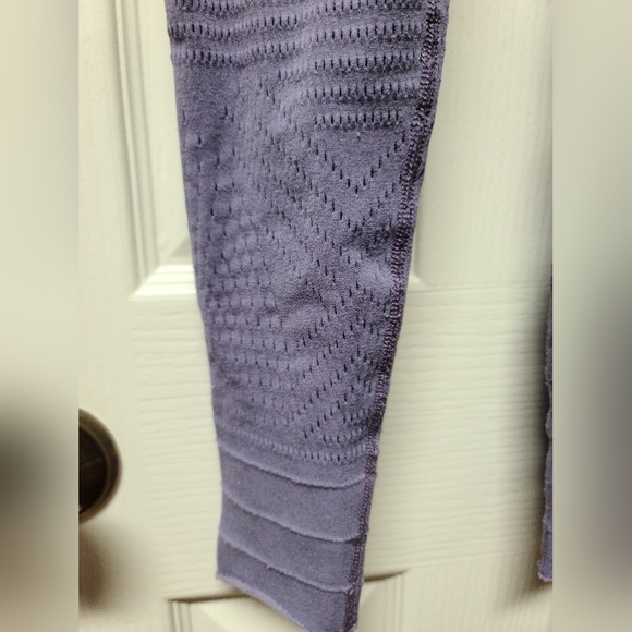 Free People FP Movement Self-Hem Ecology Leggings XS Purple FF-106 - Picture 6 of 12